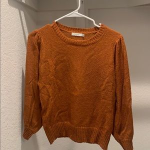 Burnt Orange Lush Sweater